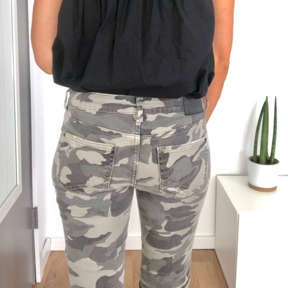 Zara Camo Denim - Picture 4 of 8